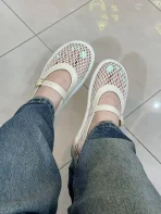 کالج زنانه توری کمربندی کنار کش