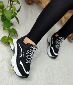 کتونی زنانه طبی لژدار مدل فشن نگینی