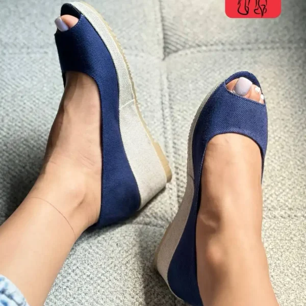 کفش زنانه حصیری ۵سانت