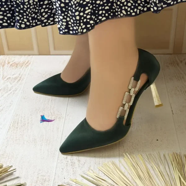 کفش مجلسی پاشنه ۹ سانت زنانه