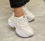 کفش زنانه کتونی لژ پنج سانت