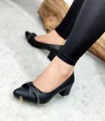 کفش زنانه مجلسی مدل گره ای نگینی