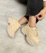 کفش زنانه کتونی لژ پنج سانت