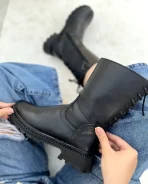 کفش زنانه نیم بوت جدید