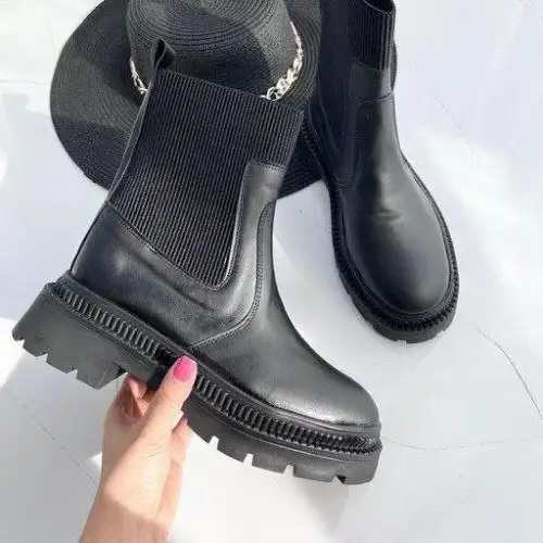 کفش زنانه نیم بوت جدید