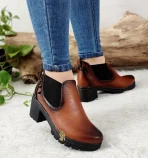 کفش زنانه نیم بوت طبی مدل هستی