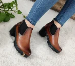 کفش زنانه نیم بوت طبی مدل هستی