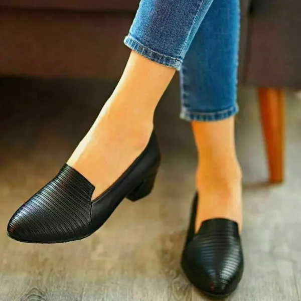 کفش زنانه مجلسی پاشنه پنج سانت