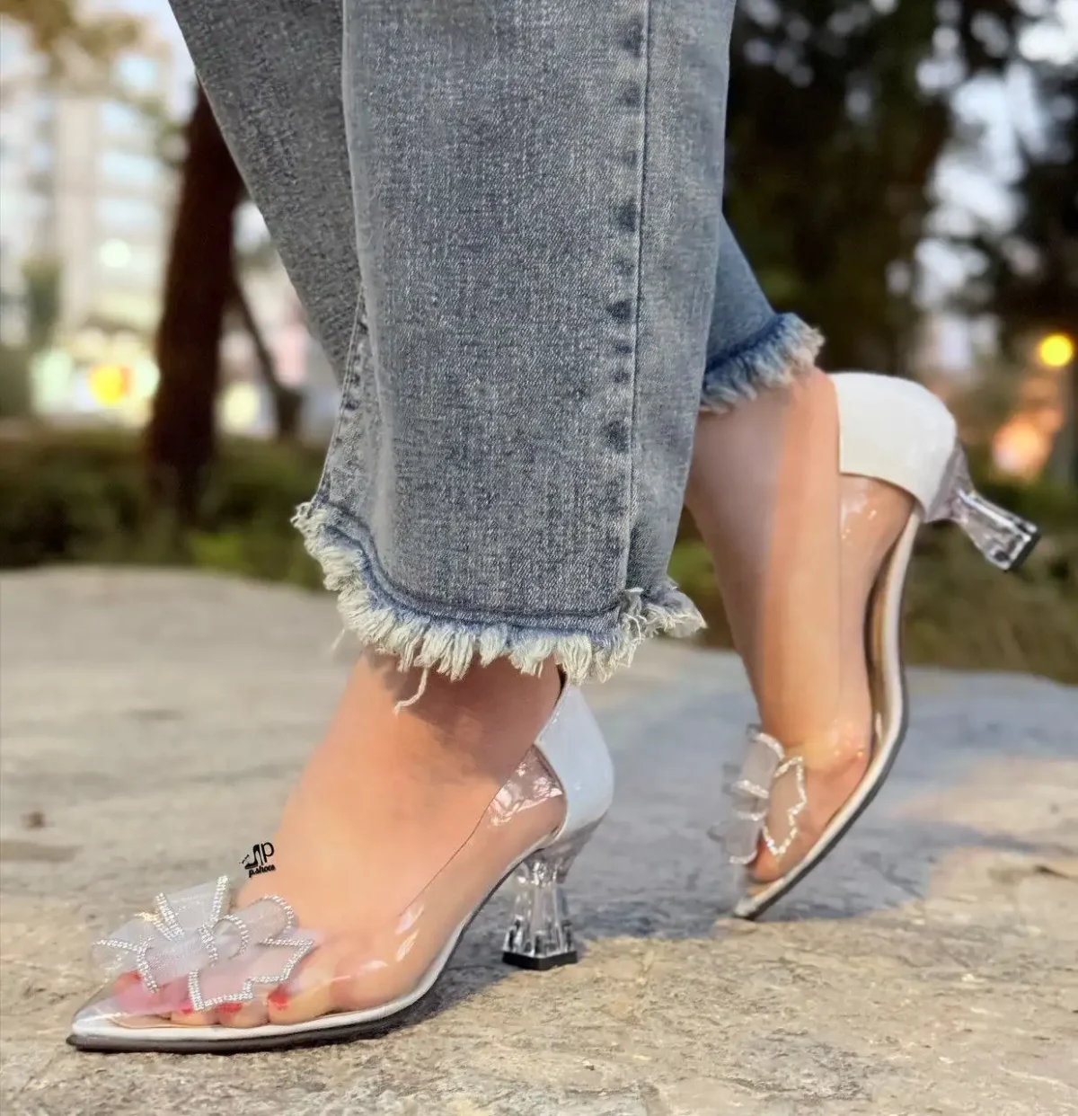 کفش زنانه مجلسی پاشنه پنج سانت