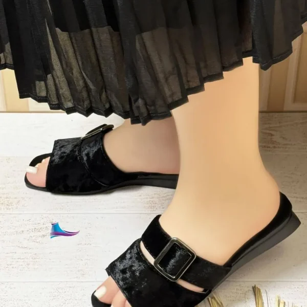صندل مخملی زنانه